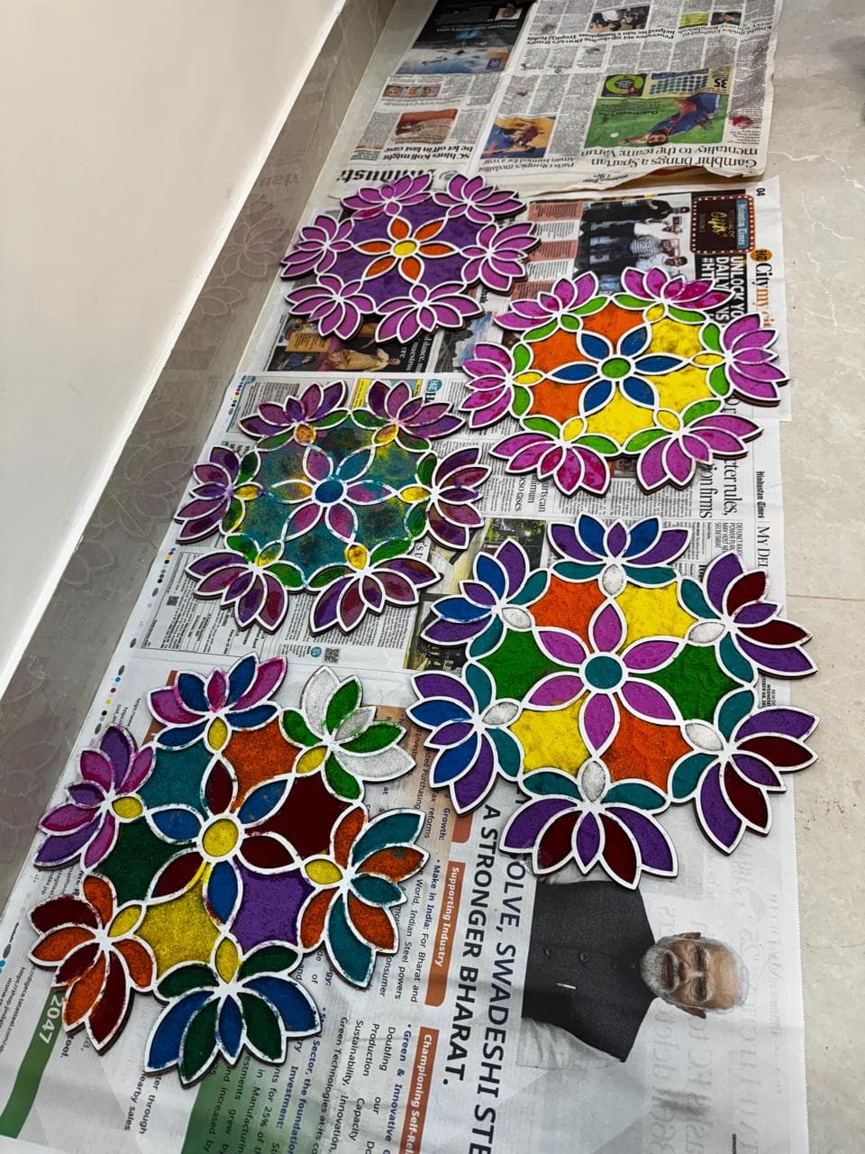 Rangoli Art Kit